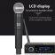 2021 Professional Handheld Cordless Dual Multi Channel Vocal Mic BT Wireless Microphone for Karaoke Streaming