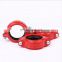 Trench Clamp Fire Pipe Fittings Ductile Iron Pipe Fittings Clamp DN100