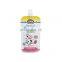 Reusable liquid spout pouch bags baby food packaging squeeze pouch