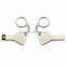 Metal and wooden Material Key Shape USB with Different Shape