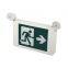 UL Canada running man emergency exit lights to the right