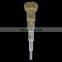 Ceiling Pendant Light Led Gold Custom Hotel Long Modern Crystal Spiral Stairs Foyer Chandelier