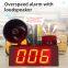 Radar forklift overspeed alarm Speed limiter speed real-time display safe driving audible and visual alarm two-speed setting