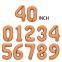 New Arrival Balloons Party Decorations Helium 16 Inch Foil Balloon Number For Party