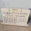 Customized Wooden Calendar DIY Handmade Home