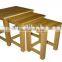 CU-09 Three Nest Oak Table