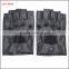 The coolest short mens biking and drving black sheepskin leather gloves