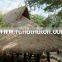 Cheap but durable synthetic thatch roof