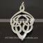 Celtic Knot Pendant Sterling Silver, pn26