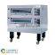 Professional Bakery Equipment Stainless Steel 2 Decks Outdoor Domestic Electric Oven for Pizza Used