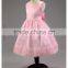 fashion girls birthday dress tutu lace flower puffy dress for girls from 2-8 years