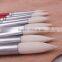 Free Sample 9pcs Round Shape Nylon Hair Artist Paint Brushes