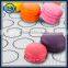 Non-stick Silicone Baking Mat Purplish Red Border for Macaron with Reusable White Surface