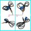 tv male connector adapters tv fm/am antenna connector extension cord cable