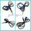 tv male connector adapters tv fm/am antenna connector extension cord cable