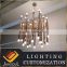 moden hanging pendant candle tube light fixtures chandelier                        
                                                                                Supplier's Choice