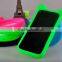 glow in the dark funny smartphone silicone frame case