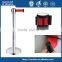 Stanchion Queue Barrier Pole Finish Line Stands Retractable Metal Poles