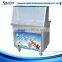 Cooling faster flat pan rolled fried ice cream machine