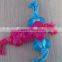 DOG COLORFUL ROPE CHEW TOY WITH TPR BONE SHAPE TOY