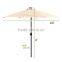 9' Beige Solar LED Aluminium Patio Umbrella Light Deck Gazebo Yard Tilt                        
                                                Quality Choice