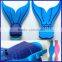 Best Selling Mermaid Monofin Mono Fin Flippers Swimming Toy Mermaid Tails for Kids Gifts