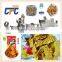 twin screw extruded wheat flour snacks equipment