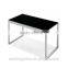 Small High Quality With Glass Meeting Desk Design Square Coffee Table