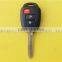 Keyless entry 2+1 button smart key remote shell cover fob case for Toyota car key TOY43