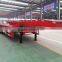 High quality low price 60ton 3 axle low bed semi trailer for sale