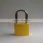 spark-proof aluminum shackle padlock aluminum combination padlock