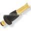 5" BRASS GARDEN TWIST HOSE NOZZLE, SOFT GRIP, TPR COATED