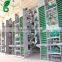 egg collection system for poultry farm cages
