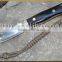 OD green paracord wrapped handle with lanyard Paracord Knife Handle