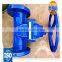 DIN3352 F4/F5 flanged end resilient seat non-rising stem gate valves