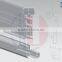 Alumium components Niagara doors style ( top - bottom tracks , vertical style, top and bottom rails, wheels )