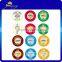 High Quality Adhesive Circle customized Sticker Printing Label