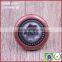 Chinese oem ladies suit metal frog jeans bow shaped buttons skulls