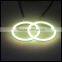 2016 New Arrival Factory Wholesale Low Price DC12V-30V 60mm COB Angel Eye LED Lights for Auto Car Decorative Lights