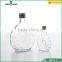200ml liquor glass bottle with cap