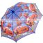 heat transparent print pipping children child pink umbrella