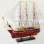 SMALL WOODEN BOAT MODEL - HANDICRAFT PRODUCT, AMAZING DECORATION