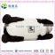 Children Kid Panda Bear Animal Paw Plush Toy Fuzzy Slippers - Black & White