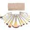 18pcs Makeup Brush Set Makeup Tools Brand Makeup Brushes Kits Goat Hair Brushes For Makeup Cosmetics Facial Brush PU Bag