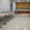 Factory direct Stainless Steel baby cribs with wheels