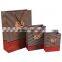 Cute Mustache Brown Paper Shopping Bag