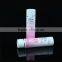 50mm white cosmetic pe tube for natural moisturizer cream with flip-top cap