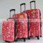 Beautiful Printed ABS+PC trolley luggage case