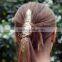 Free sample shiny motif metallic removable temporary hair tattoo sticker factory                        
                                                Quality Choice