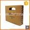factory price brown kraft paper bag without handle